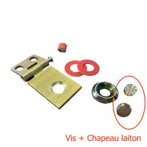 Alternative view of Vis Laiton et Chapeau pour Charnière 3693A 695 TX